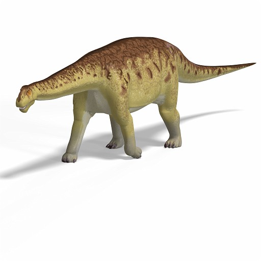 Camarasaurus 10 A_0001.jpg - giant dinosaur camasaurus With Clipping Path over white
